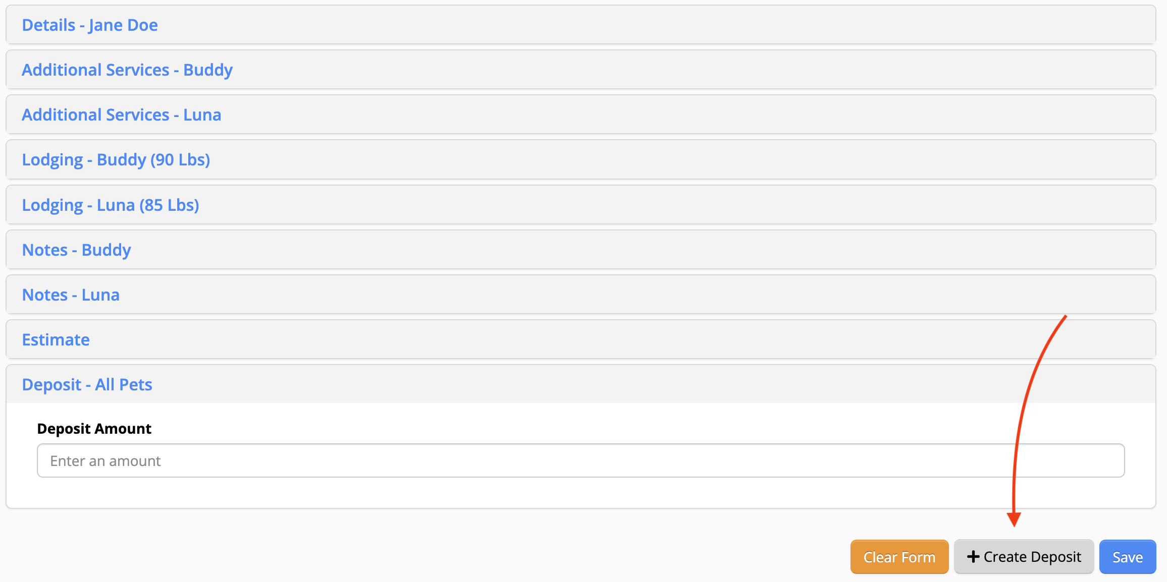 Automated Deposits