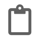 Clipboard icon