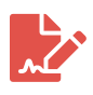 Document icon with pencil and graph