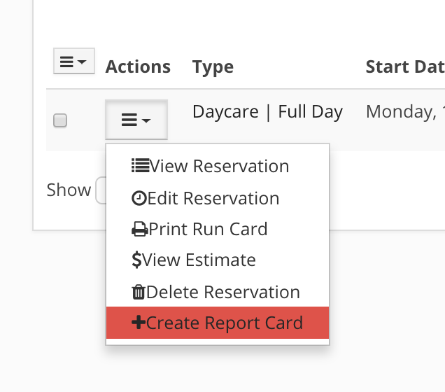 Create a Report Card (How-To) – Gingr
